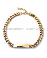 Short Chain Link Necklace 